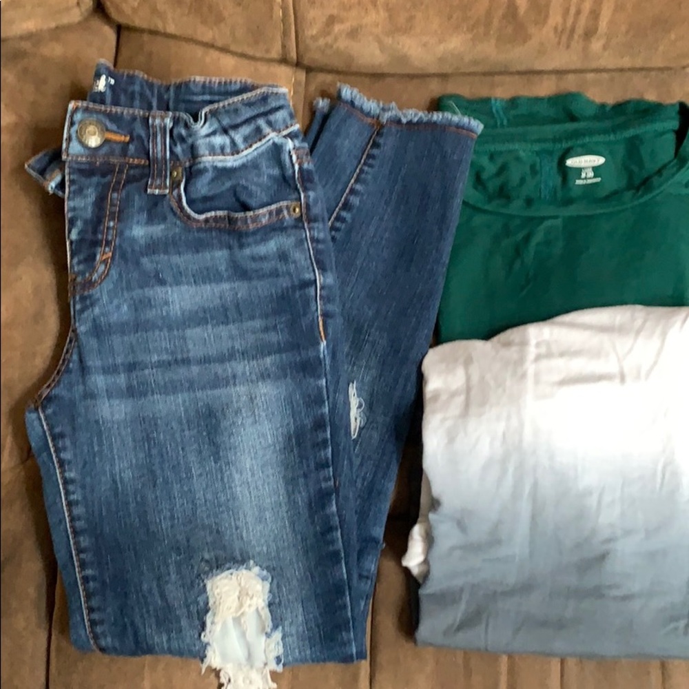 Girls size 8 clothing bundle